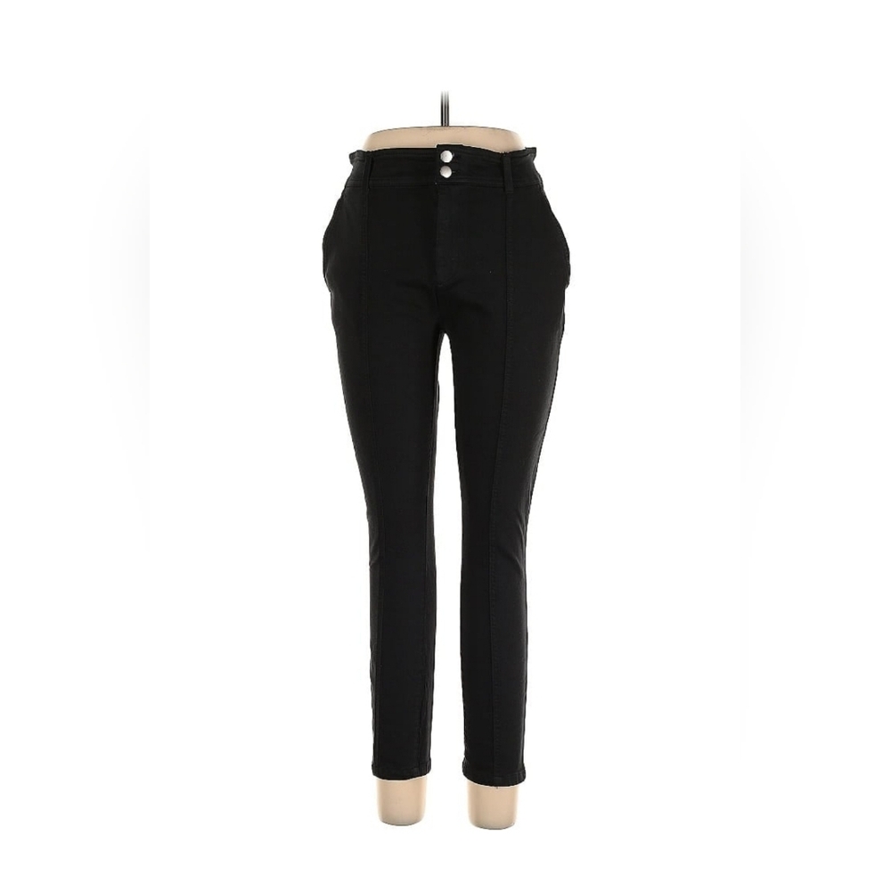 Gap Skinny Trouser Jeans Black High-Waisted Pants
